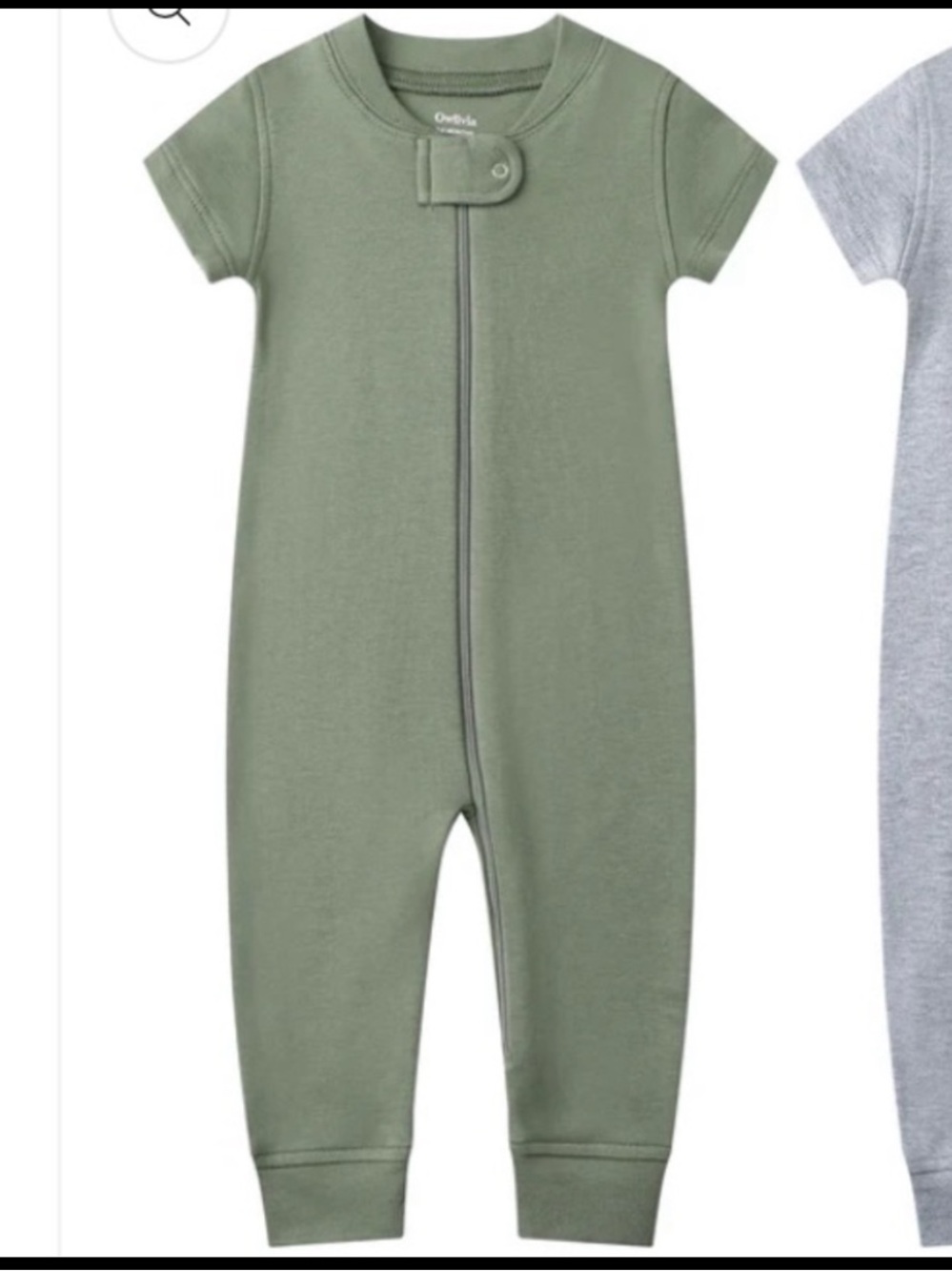 Owlivia Sleeveless Green Footless Jumper